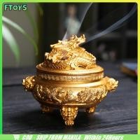 ราคา จัดส่งใน24ซม โถกำยานทองเหลือง ฐานกำยานมังกร ตกแต่ง หรูหรา บูชา ถวายเทพ แบบจีน (29022150129)