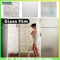 ราคา จัดส่งใน24ซม ฟิล์มติดกระจกสุญญากาศ 45 60 90 x 2M สติ๊กเกอร์ติดกระจก PVC ที่แปะกระจกหน้าต่าง (26831823509)