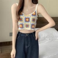 ราคา เสื้อกั๊กถักโครเชต์ลายชาติพันธุ์ แบบสลิงหลวม เหมาะสำหรับสวมใส่ในฤดูร้อน (55257945734)