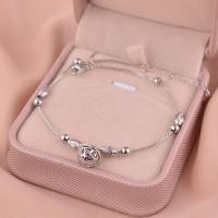 ราคา สร้อยข้อเท้าเงินแท้ 925 แบบกระดิ่งสำหรับผู้หญิง ออกแบบใหม่ในสไตล์คลาสสิก เหมาะสำหรับฤดูร้อน (46505408128)