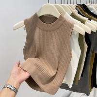 ราคา เสื้อกั๊กแขนกุด คอกลม ผ้าถัก ลายทาง แฟชั่นฤดูใบไม้ร่วง สําหรับผู้หญิง เสื้อกั๊ก แขนกุด คอกลม เสื้อผ้าถัก เสื่อแขนกุด เสื้อ แขนกุด เสือแขนกุด คอปกแขนกุด กั๊กแขนกุด แขนกุดคอวี (24315084431)