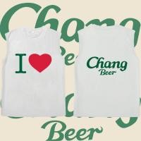 ราคา เสื้อกั๊กแขนยาว ลาย Chang Beer สำหรับผู้ชายผู้หญิง แฟชั่นสบาย ทันสมัย ไซส์ S 3XL (53757271472)