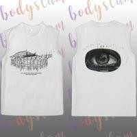 ราคา เสื้อกั๊กร็อคสไตล์รีทโร แบบใส่ได้ทั้งชายและหญิง มีลายพิมพ์ Bodyslam 100 ผ้าฝ้าย แฟชั่น S 3XL (48757801637)