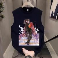ราคา เสื้อกล้ามไม่มีแขนลายแบทแมนสไตล์ฮิต ผ้าฝ้าย100 ใส่สบายระบายอากาศ สไตล์เกาหลี S 3XL (47807734648)