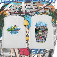 ราคา เสื้อกล้ามไม่มีแขนธีมสงกรานต์ สไตล์วันสงกรานต์ Songkran Festival ทุกเพศใช้ได้ ผ้าฝ้ายแท้ 100 เหมาะสำหรับงานเลี้ยง (45958126148)