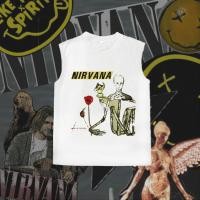 ราคา เสื้อกล้ามพิมพ์ลาย Nirvana วงร็อคคลาสสิก สไตล์สตรีทโดดเด่น ผ้าฝ้ายแท้ 100 สำหรับทุกเพศ เข้ากับทุกสไตล์ S 3XL (43029812108)