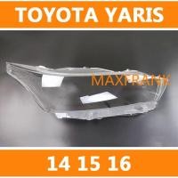 ราคา FOR Toyota Yaris 14 15 16 HEADLAMP COVER HEADLIGHT COVER LENS HEAD LAMP COVER ฝาครอบเลนส์ไฟหน้า สําหรับ Toyota Yaris 2013 2016 เลนส์ไฟหน้า ฝาครอบไฟหน้า ไฟหน้ารถยนต์ ไฟหน้าสําหรับ ฝาครอบไฟหน้าตรงรุ่น (