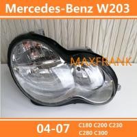 ราคา สําหรับ Mercedes Benz W203 04 07 C180 C200 C230 C280 C300 W203 HEADLAMP HEADLIGHT HEAD lamp โคมไฟฮาโลเจน (44103681974)