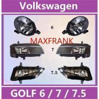 ราคา สําหรับ Volkswagen Golf 6 7 7 5 ไฟตัดหมอกอัตโนมัติ ไฟตัดหมอก ไฟตัดหมอก FRT FOG ไฟด้านหน้า (27323078303)