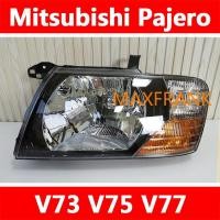 ราคา For Mitsubishi Pajero black V73 V75 V77 99 06 HEADLAMP HEADLIGHT LENS HEAD LAMP FRONT LIGHT HEADLAMP COVER ไฟหน้า เลนส์ไฟหน้า ไฟหน้าสําหรับ ไฟท้าย ฝาครอบหลอดไฟ (10995911602)