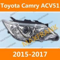 ราคา สําหรับ Toyota Camry ACV51 ASV51 2015 2017 HEADLAMP HEADLIGHT LENS HEAD LAMP FRONT LIGHT ไฟหน้า เลนส์ไฟหน้า ไฟหน้าสําหรับ ไฟท้าย (44225257898)