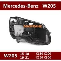 ราคา ใหม่ ฝาครอบไฟหน้า สําหรับ 15 18 19 21 BENZ W205 C180 C260l C280 C300 HEADLAMP COVER BACK SHELL ฝาครอบไฟหน้า พลาสติก สําหรับ Mercedes Benz C W205 2015 2018 C180 C300 C260 ไฟหน้า เลนส์ไฟหน้า ไฟหน้าหลังเ