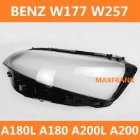ราคา สําหรับ MERCEDES BENZ W177 W257 19 20 21 A CLASS A180l A180 A200l A200 HEADLAMP ฝาครอบไฟหน้าฝาครอบเลนส์หัวโคมไฟ (44306183513)