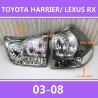 ราคา สําหรับ Toyota Harrier Lexus 03 04 05 06 07 08 RX300 RX330 RX350 TAILLIGHT TAIL LIGHT TAIL LAMP BRAKE LIGHT BACK LIGHT ไฟหน้า เลนส์ไฟหน้า ไฟหน้าสําหรับ ไฟท้าย (27835527457)