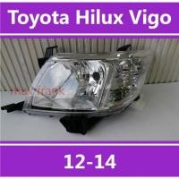 ราคา สําหรับtoyota HILUX VIGO 12 14 HEADLAMP HEADLIGHT เลนส์ไฟหน้าโคมไฟด้านหน้า (24340643181)