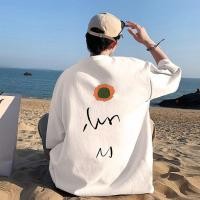 ราคา เสื้อยืดผู้ชายแขนสั้น สไตล์ญี่ปุ่น พิมพ์ลายดอกเดซี่ มินิมอล (49758206590)