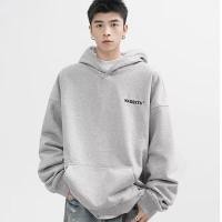 ราคา เสื้อกันหนาวมีฮู้ด หนามากสำหรับผู้ชาย ทรงหลวม ใส่สบายในฤดูหนาว (40473515302)