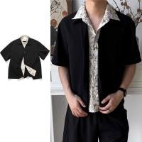 ราคา เสื้อเชิ้ตแขนสั้นผู้ชาย อี้ปินยูยู สไตล์เกาหลี คุณภาพสูง (40007788118)