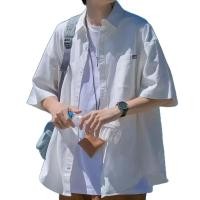 ราคา YIPINYOUYOU เสื้อเชิ้ตแขนสั้นแฟชั่นสไตล์ฮ่องกงใหม่สำหรับผู้ชายเสื้อแฟชั่นยอดนิยมสามารถสวมใส่ได้ทั้งชายและหญิง (22966995479)