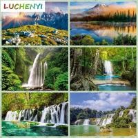 ราคา วอลล์เปเปอร์ภาพธรรมชาติ ภูเขา น้ำตก และป่า สำหรับตกแต่งผนังห้องนอนและห้องนั่งเล่น (41824459889)