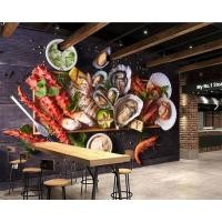 ราคา สติกเกอร์ ลายกุ้ง อาหารทะเล 3d สําหรับติดตกแต่งผนังบ้าน ร้านอาหาร บาร์ ห้องนั่งเล่น (21247917520)