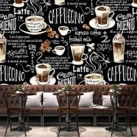 ราคา สติกเกอร์วอลเปเปอร์ ลายภาพวาดกาแฟ กระดานดํา สําหรับตกแต่งผนัง ร้านอาหาร คาเฟ่ โรงแรม ร้านเค้ก (23839978001)