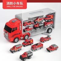 ราคา กล่องเก็บของเล่นเด็กโลหะผสมของเล่นรถรุ่นวิศวกรรม Fire Fire Brigade Boy s Stall (47958181222)