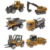 ราคา 1 64 โลหะผสมวิศวกรรมยานพาหนะชุดรถขุดรถยกรถ stacker รุ่นของเล่นใหม่ (43929732425)