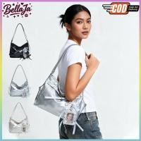 ราคา Bellaja กระเป๋าสะพายข้างสำหรับผู้หญิง สไตล์สายข้างเดียว แบบใช้ได้หลายหลาย การกระเป๋าอเนกประสงค์ดีไซน์ไล่เฉดสีซีรีส์ MIU (40674314750)