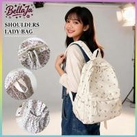 ราคา กระเป๋าเป้สไตล์เกาหลีน่ารัก ลวดลายดอกไม้ สบายๆ สำหรับนักเรียน การเดิน กระเป๋าเป้ไนล่อนลายดอกไม้ทาง (46656047782)