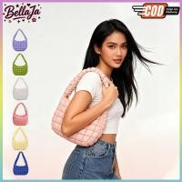 ราคา Bellaja กระเป๋าถือ กระเป๋าสะพายไหล่ ผ้าไนล่อน แบบนิ่ม สีม่วง หรูหรา สําหรับใส่โทรศัพท์มือถือ กุญแจ (43974420040)