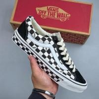 ราคา Vans Old Skool 36 LX รองเท้าลําลองลายตารางหมากรุกสีดําและสีขาว (56857823809)