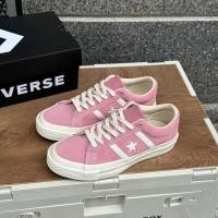 ราคา Converse Jack Star Bars รองเท้าบอร์ดลําลองตัดต่ําสีชมพูและสีขาว (56806647160)