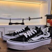 ราคา Vans sk8 Low Black Graffiti พิมพ์ 2026 รองเท้าลําลองทรงเตี้ย (56457823785)