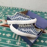 ราคา Vans Old Skool 36 รองเท้าบอร์ดลําลองทรงเตี้ยทอสีน้ําเงิน (55206753599)