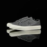 ราคา Converse One Star SNL รองเท้าลําลองส้นเตี้ยสีเทาเข้ม (53058783798)