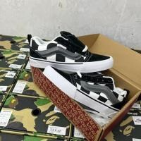 ราคา Vans Knu Skool กระดานหมากรุกขนาดใหญ่รองเท้าบอร์ดลําลองตัดต่ํา (52806559972)