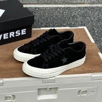 ราคา Converse One Star Black 3M Star Low cut Casual Board Shoes (49606658717)