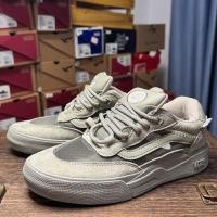 ราคา Vans Wayvee รองเท้าบอร์ดลําลองตัดต่ําสีเทาอ่อน (55107823855)