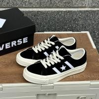 ราคา Converse Jack Star Bars รองเท้าบอร์ดลําลองตัดต่ําสีดําและสีขาว (56406647103)