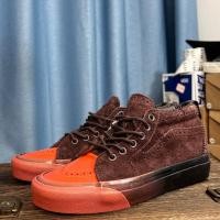 ราคา Vans SK8 MID 83 รองเท้าลําลองทรงสูงสีน้ําตาลสีส้ม (55757110384)