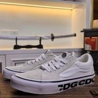 ราคา Vans Sk8 LowPro CDG 2026 รองเท้าลําลองทรงเตี้ยสีขาว (47457839076)