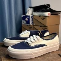 ราคา Vans Authentic REISSUE 44 Low cut Casual Shoes with White and Blue Splicing (55508453087)