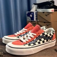 ราคา Vans Style 36 Deco Sf รองเท้าลําลองลายหมากรุกสีส้มตัดต่ํา (55808528327)