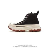 ราคา Converse All Star รองเท้าผ้าใบทรงสูงพื้นหนาสีดํา (55603661566)