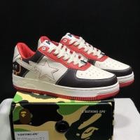 ราคา Bape Sta รองเท้าบอร์ดลําลองตัดต่ําที่ทนต่อการสึกหรอและสะดวกสบาย Raccoon (53803810558)