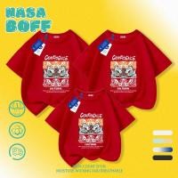 ราคา เสื้อยืดคัตตอนสีขาวสำหรับครอบครัวของ NASA รุ่นเด็ก พิมพ์ลายสิงโตมังกรปีใหม่ จัดส่งในวันเดียวกัน เสื้อแขนสั้นสำหรับสังสรร (46855975285)