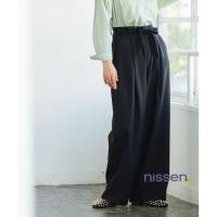 ราคา Direct from Japan Nissen กางเกงสแลคขาบานทันสมัย กันยูวี ไม่ยับง่าย มีเข็มขัด ใส่สบาย ไซส์ใหญ่ กางเกงทำงาน แฟชั่นสำหรับผู้หญิง เรียบหรู ดูดี (56456277766)