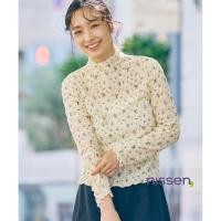 ราคา Direct from Japan Nissen เสื้อซีทรูคอเต่าลายป๊อปคอร์นญี่ปุ่น ผ้าชีฟองยืดหยุ่นสูง แขนยาวระบายอากาศดี ปกปิดต้นแขน พรางหุ่นสวย เสื้อแฟชั่นผู้หญิง สไตล์ Nissen (52256285705)