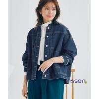 ราคา Direct from Japan Nissen เสื้อแจ็คเก็ตยีนส์โอเวอร์ไซส์คอปกกลมผู้หญิง ผ้าฝ้าย 100 ดีไซน์ฟอกวินเทจ ชายรุ่ย ไหล่ตก ทรงหลวม ใส่สบาย สไตล์ลำลองญี่ปุ่น (58156273293)